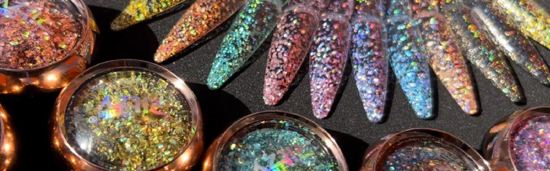 Glitters mix holo ritzy nails