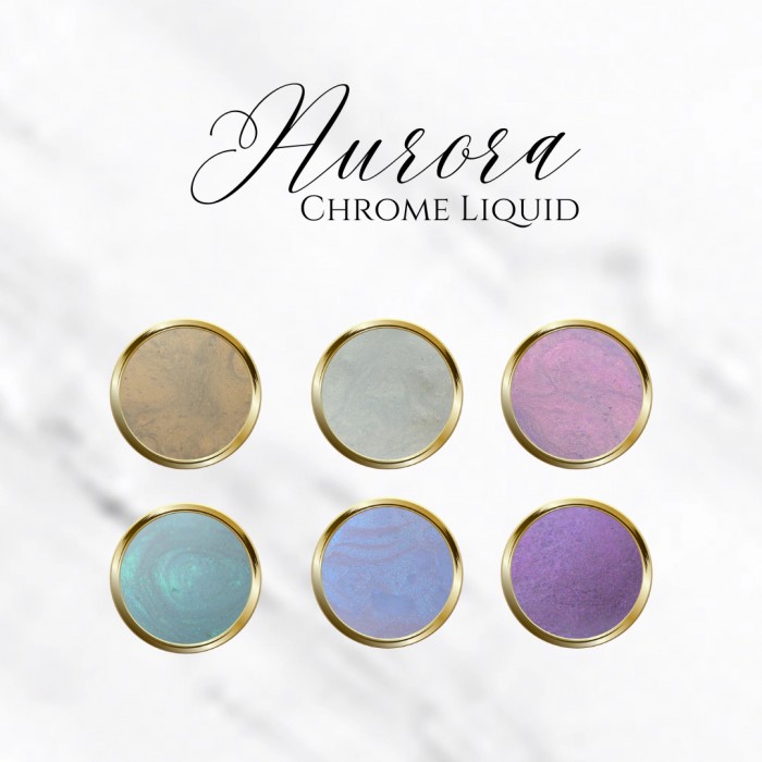 COLLECTION AURORA CHROME LIQUIDE