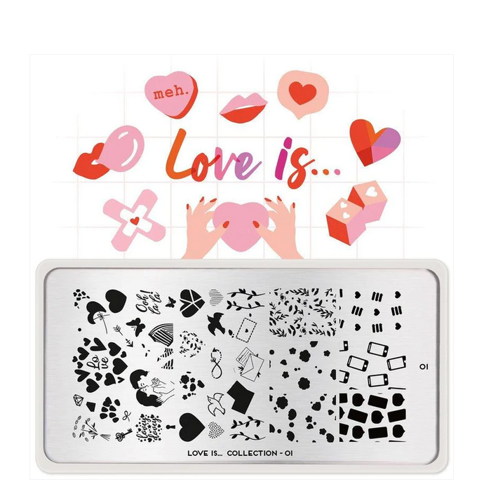 PLAQUETTE MOYOU LOVE IS 01