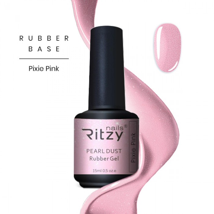 RUBBER BASE PIXIE PINK